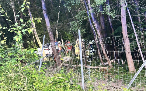 FW Helmstedt: Verkehrsunfall mit eingeklemmter Person - Foto: presseportal.de
