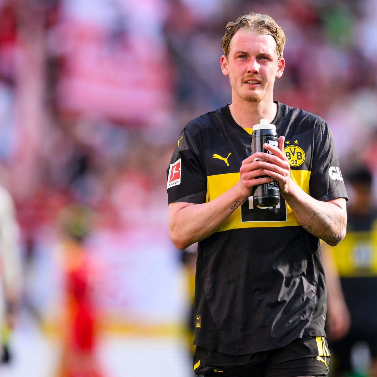 BVB-Erssatzkapitän Brandt hat in den USA hohe Ziele - Foto: Tom Weller/dpa