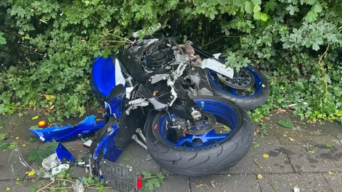 POL-HA: Verkehrsunfall mit Motorrad: 36-Jähriger lebensbedrohlich verletzt - Bild: presseportal.de