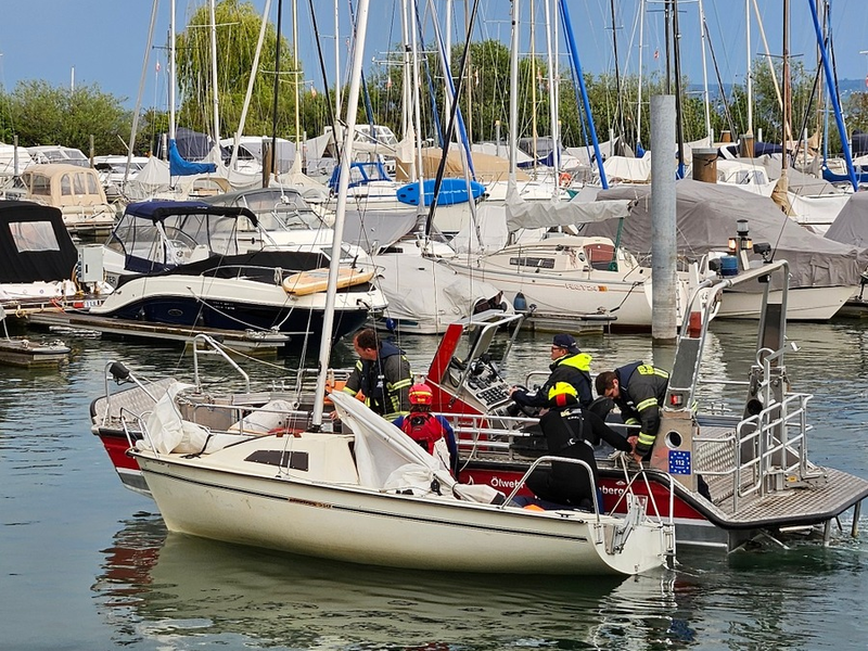 FW-Radolfzell: Doppelter Einsatz auf dem Bodensee - Foto: presseportal.de