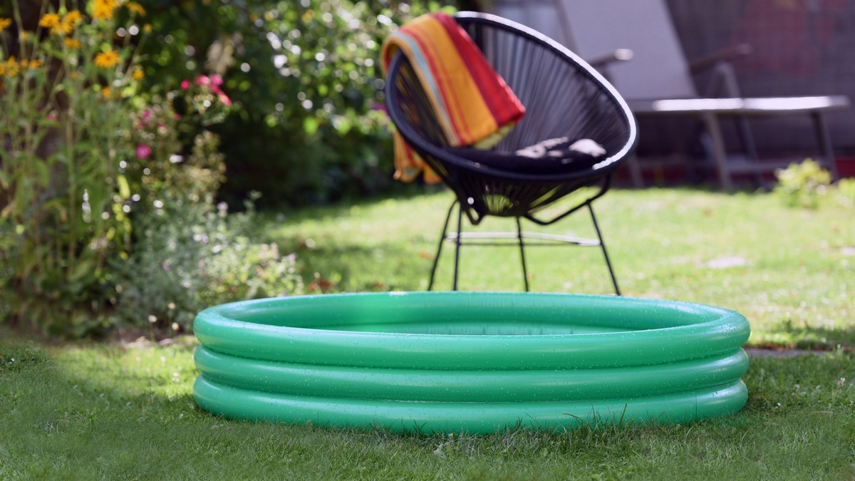 TÜV SÜD erklärt, worauf bei Planschbecken zu achten ist - Foto: presseportal.de