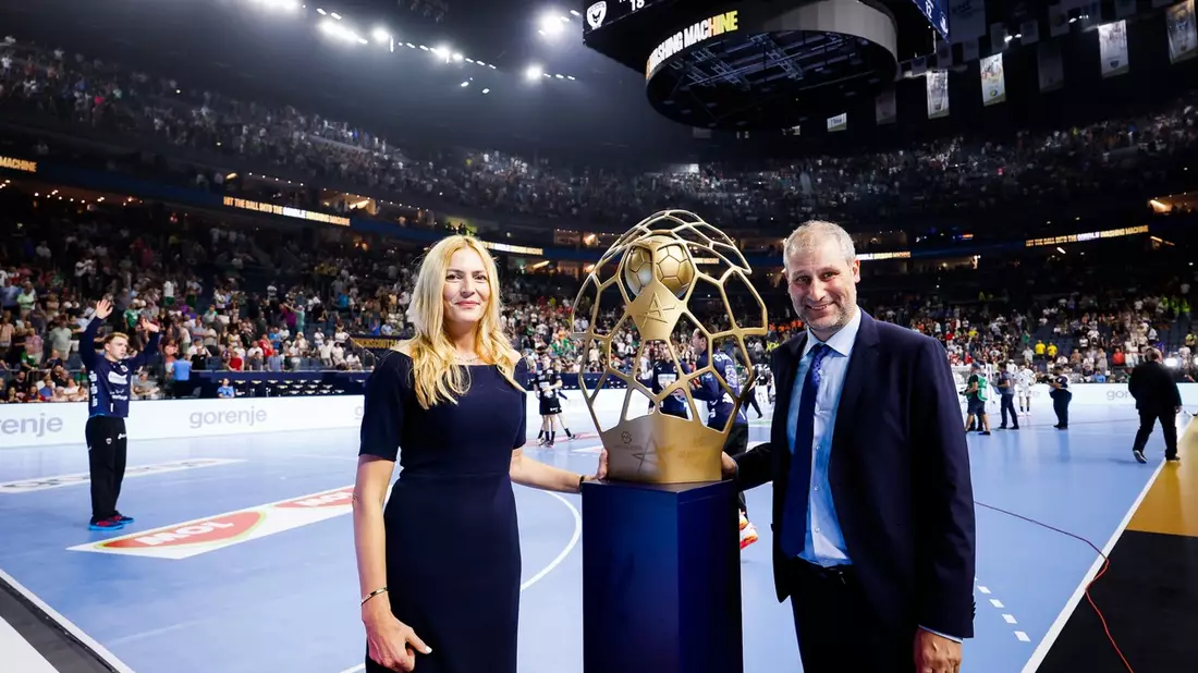 Gorenje erweitert langjährige Partnerschaft mit EHF Champions League / Hausgeräte-Marke Gorenje verlängert ihr Engagement bei den Premium-Klubwettbewerben der Europäischen Handballföderation - Bild: presseportal.de