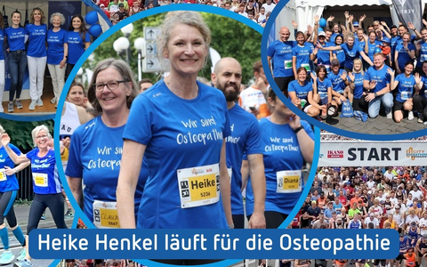 Mit Ausdauer für gesetzliche Anerkennung: Verband setzt starkes Zeichen beim Wiesbadener City Marathon / Heike Henkel läuft für die Osteopathie: VOD geht mit starkem Team ins Rennen - Foto: presseportal.de