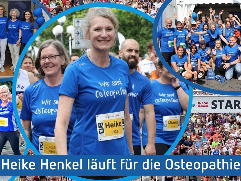 Mit Ausdauer für gesetzliche Anerkennung: Verband setzt starkes Zeichen beim Wiesbadener City Marathon / Heike Henkel läuft für die Osteopathie: VOD geht mit starkem Team ins Rennen - Foto: presseportal.de