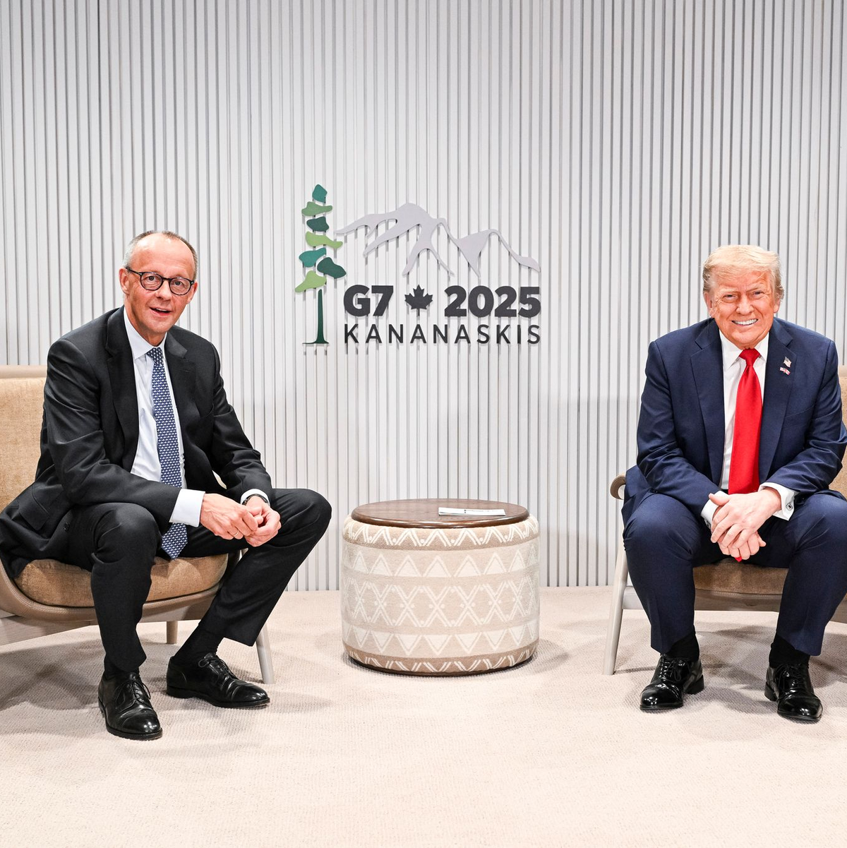 Ein erneutes Treffen von Merz mit US-Präsident Trump in Davos findet wohl nicht statt. (Archivbild) - Foto: Guido Bergmann/Bundesregierung/dpa