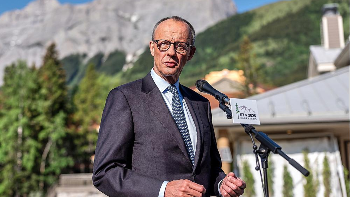 Friedrich Merz am 16.06.2025 - Foto: Michael Kappeler/Pool, über dts Nachrichtenagentur