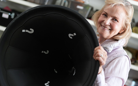 Sie gilt als Königin der Hörspiele: Heikedine Körting. - Foto: Marcus Brandt/dpa