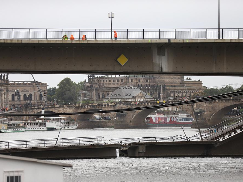 Einsturz der Carolabrücke (Archiv) - Foto: über dts Nachrichtenagentur
