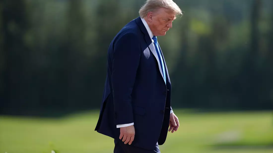 US-Präsident Trump rief die Menschen in Teheran zur Flucht auf.  - Bild: Darryl Dyck/The Canadian Press/AP/dpa