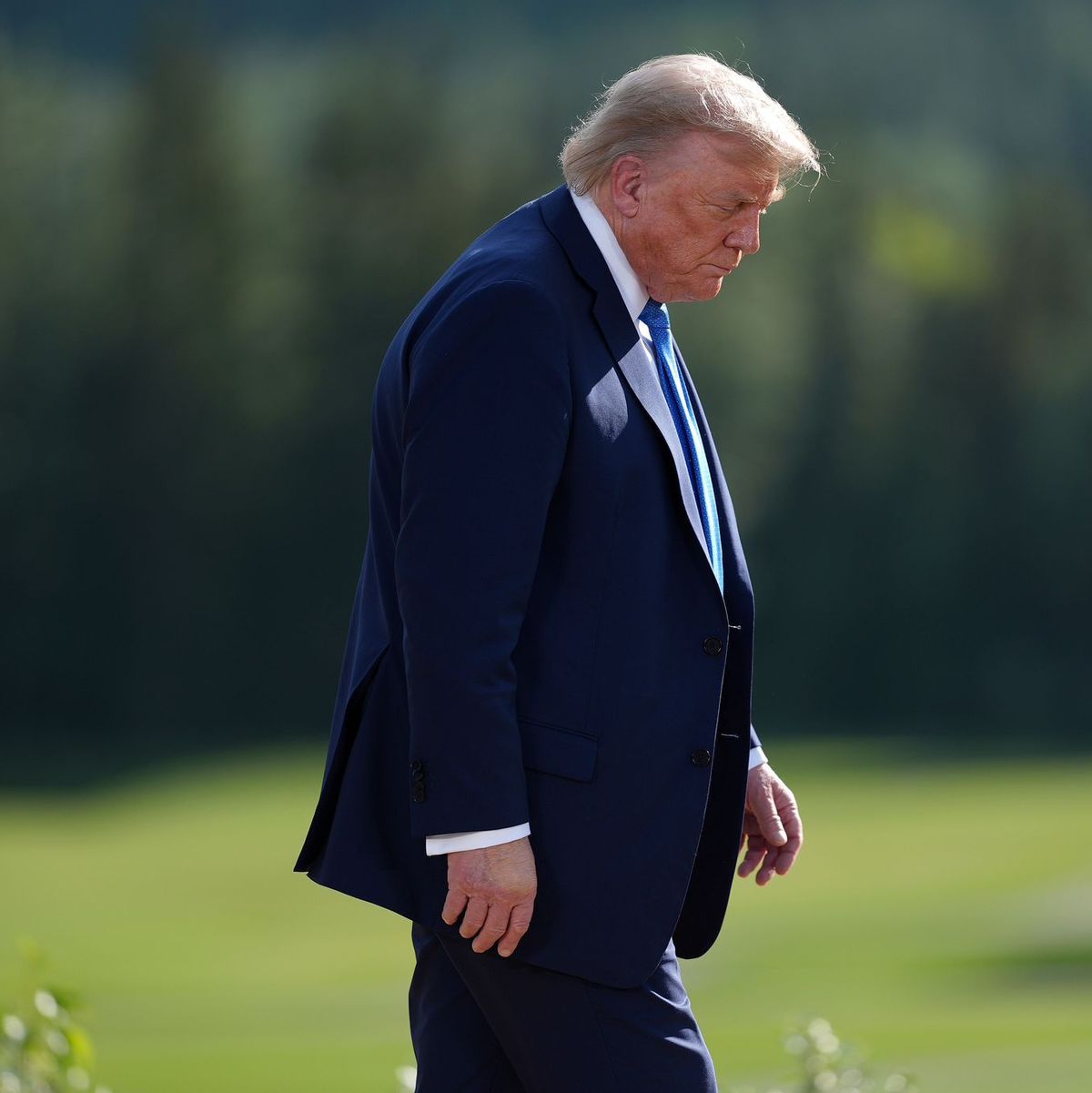 US-Präsident Trump rief die Menschen in Teheran zur Flucht auf.  - Foto: Darryl Dyck/The Canadian Press/AP/dpa