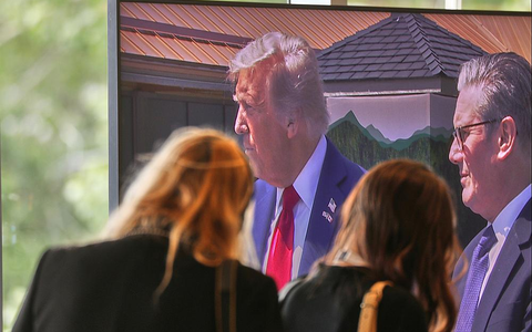 Donald Trump und Keir Starmer am 16.06.2025 - Foto: über dts Nachrichtenagentur