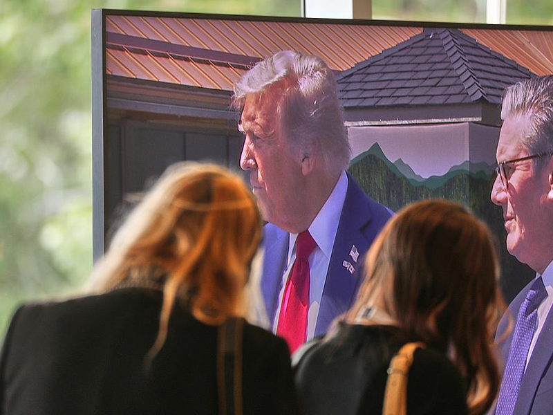 Donald Trump und Keir Starmer am 16.06.2025 - Foto: über dts Nachrichtenagentur