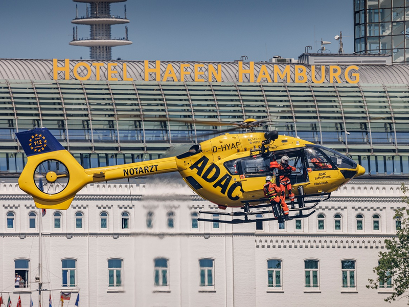 Christoph Hansa fliegt weiter in Gelb - Foto: presseportal.de