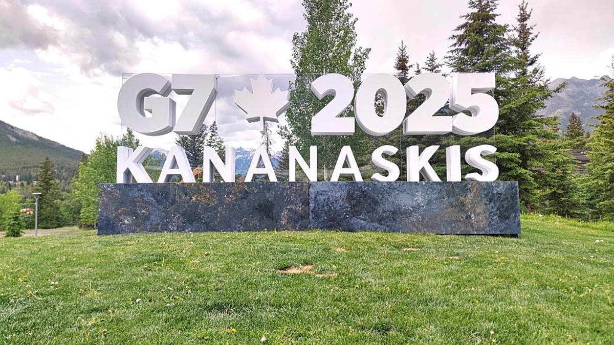 Logo von G7-Gipfel in Kanada im Juni 2025 - Foto: über dts Nachrichtenagentur