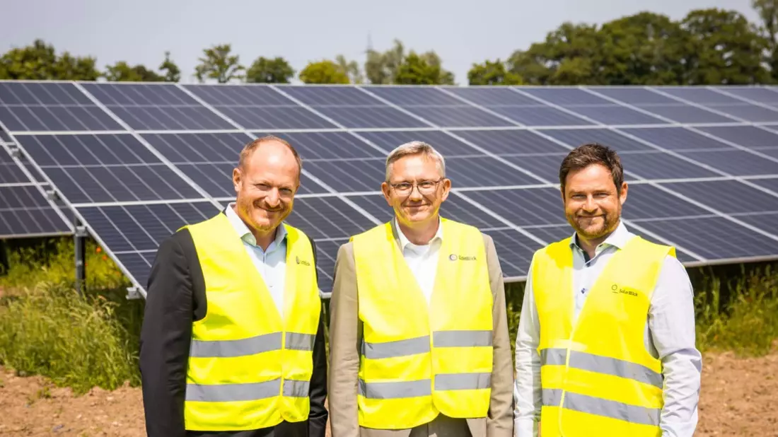 Im Münsterland: Neuer Solarpark von LichtBlick versorgt BENTELER künftig mit Grünstrom - Bild: presseportal.de