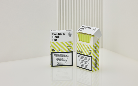 Heimat-CBD-Zigaretten - Produktabbildung - Foto: © Heimat Manufaktur AG über pressetext.de