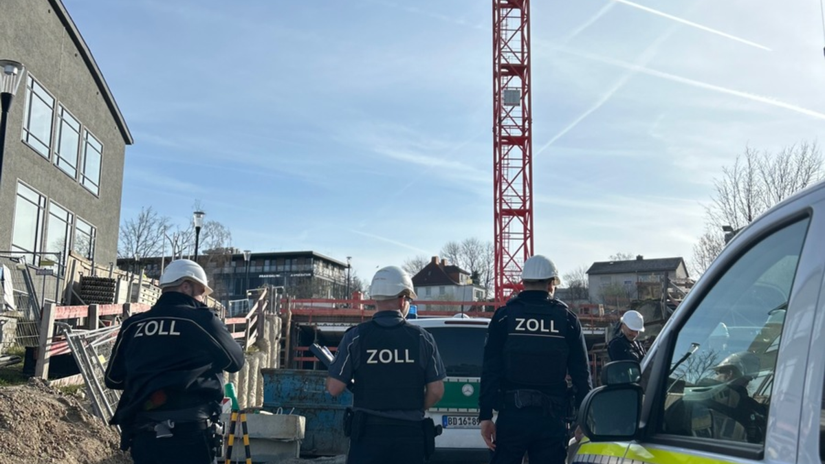 HZA-GI: Schwerpunktkontrollen des Zolls auf Baustellen in ganz Deutschland Auch in Nord-, Ost- und Mittelhessen Verstöße festgestellt - Foto: presseportal.de