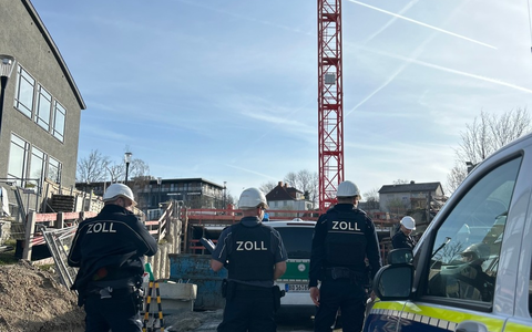 HZA-GI: Schwerpunktkontrollen des Zolls auf Baustellen in ganz Deutschland Auch in Nord-, Ost- und Mittelhessen Verstöße festgestellt - Foto: presseportal.de