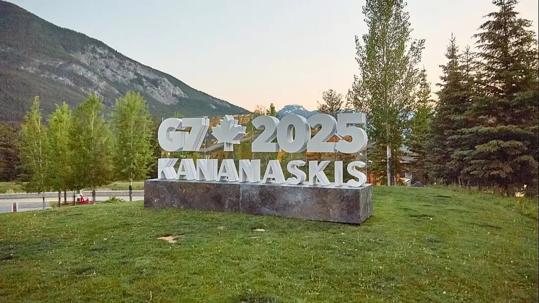 Logo von G7-Gipfel 2025 in Kanada am 16.06.2025 - Bild: über dts Nachrichtenagentur