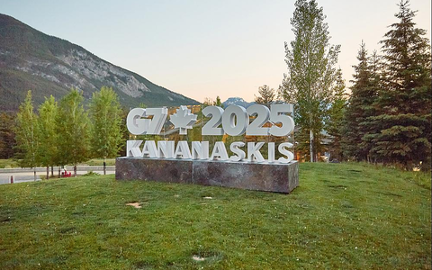 Logo von G7-Gipfel 2025 in Kanada am 16.06.2025 - Foto: über dts Nachrichtenagentur