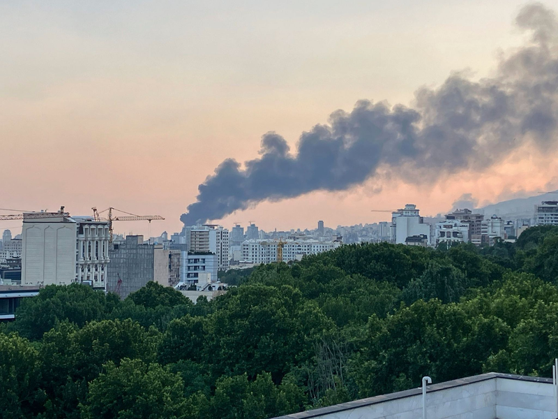 Vor dem Angriff warnte das israelische Militär die Bewohner des 18. Bezirks der iranischen Hauptstadt. (Archivbild) - Foto: -/AP/dpa