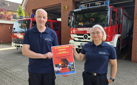 FW Celle: 90 Jahre Ortsfeuerwehr Altencelle - Tag der offenen Tür mit buntem Programm für die ganze Familie - Foto: presseportal.de
