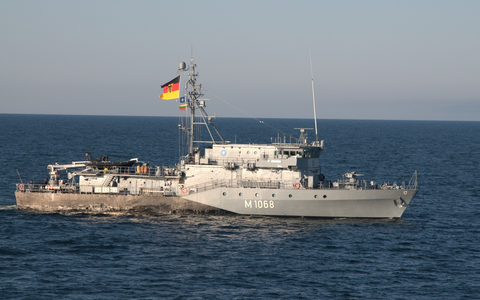 Minenjagdboot Datteln kehrt von NATO-Einsatz zurück - Foto: presseportal.de