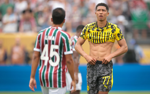 Jobe Bellingham konnte nach seiner Einwechslung wenig bewirken - Foto: Jonathan Moscrop/CSM via ZUMA Press Wire/dpa Jobe Bellingham konnte nach seiner Einwechslung wenig bewirken - Foto: Jonathan Moscrop/CSM via ZUMA Press Wire/dpa