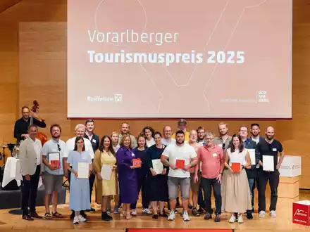 Vorarlberger Tourismuspreis 2025: Prämierte machen Gastgeben auf Vorarlberger Art spürbar - Foto: presseportal.de