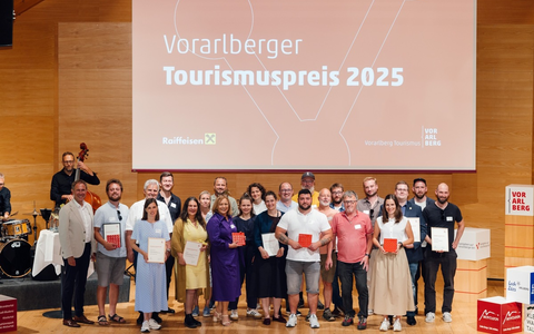 Vorarlberger Tourismuspreis 2025: Prämierte machen Gastgeben auf Vorarlberger Art spürbar - Foto: presseportal.de