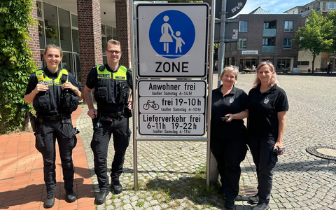 POL-ROW: ++ Gemeinsame Kontrollen: Polizei und Ordnungsamt sorgen für Sicherheit in der Innenstadt ++ Zeugenaufruf: Verkehrsunfallflucht in Brockel/Wensebrock ++ - Foto: presseportal.de