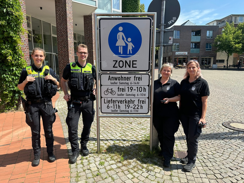 POL-ROW: ++ Gemeinsame Kontrollen: Polizei und Ordnungsamt sorgen für Sicherheit in der Innenstadt ++ Zeugenaufruf: Verkehrsunfallflucht in Brockel/Wensebrock ++ - Foto: presseportal.de