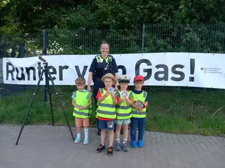 POL-EN: Wetter/Gevelsberg: Sicherheit im Straßenverkehr an der Kita Bullerbü in Wetter und der Kita Blauer Planet in Gevelsberg - Foto: presseportal.de