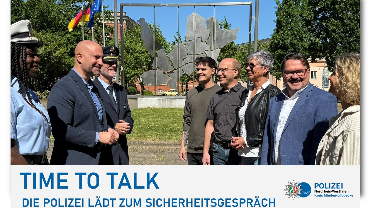 POL-MI: Time to Talk - Die Polizei lädt zum Sicherheitsgespräch - Foto: presseportal.de