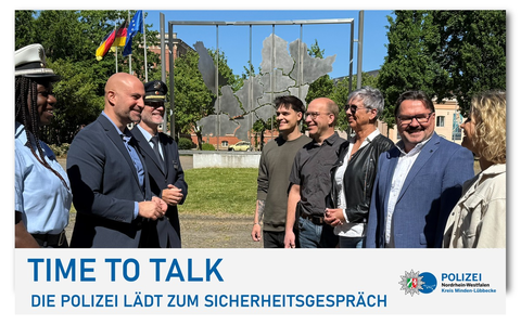 POL-MI: Time to Talk - Die Polizei lädt zum Sicherheitsgespräch - Foto: presseportal.de