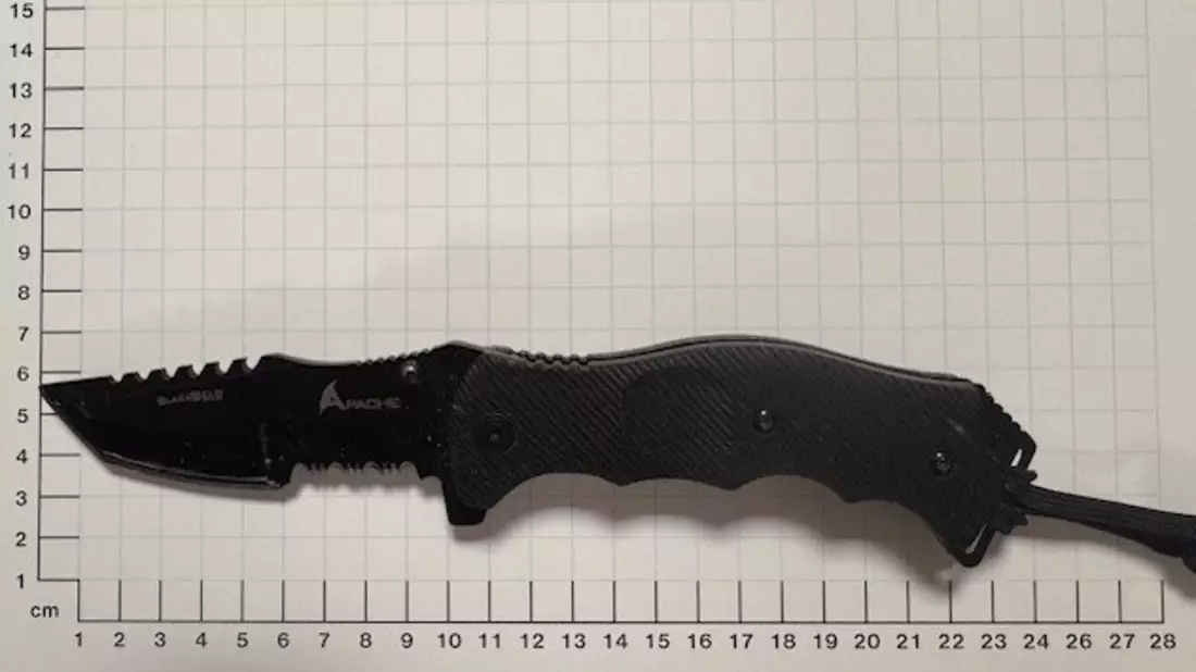 BPOL NRW: 37-Jähriger leistet Widerstand nach Sicherstellung seines Messers - Bild: presseportal.de
