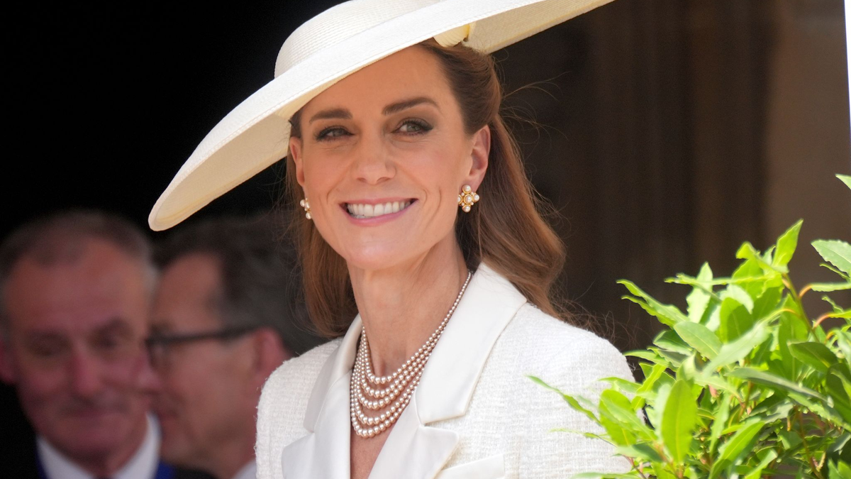 Erst am Wochenende hatte sich Kate mit ihren Kindern in der Öffentlichkeit gezeigt. (Archivbild) - Foto: Yui Mok/PA Pool/AP/dpa