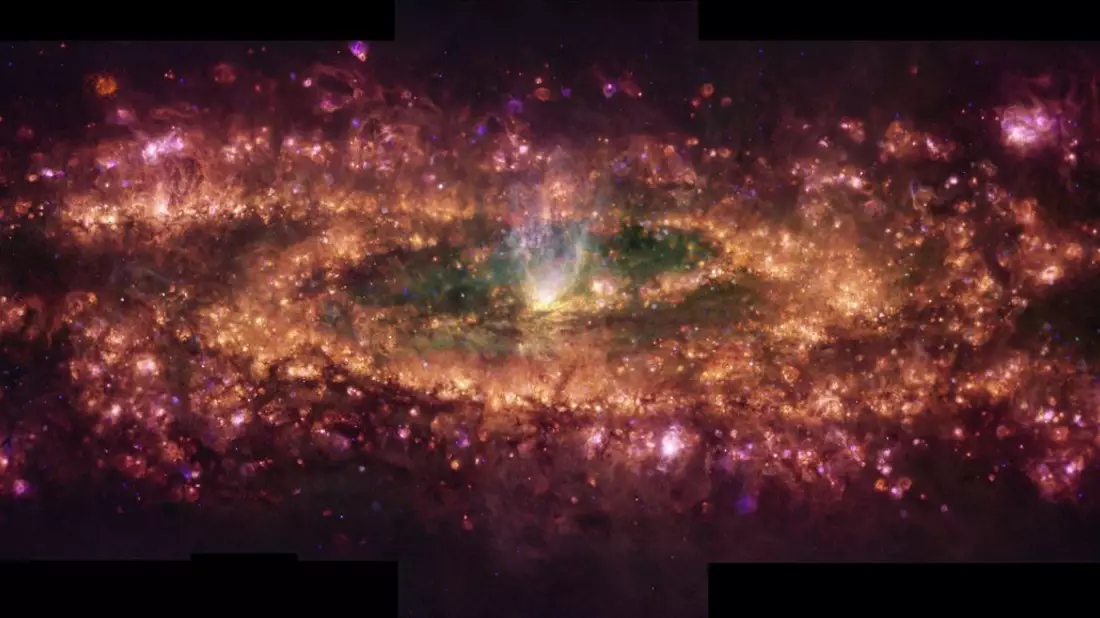 Dieses extrem detaillierte Bild ist aus sehr vielen einzelnen Aufnahmen zusammengesetzt.  - Bild: E. Congiu Et Al./ESO/dpa