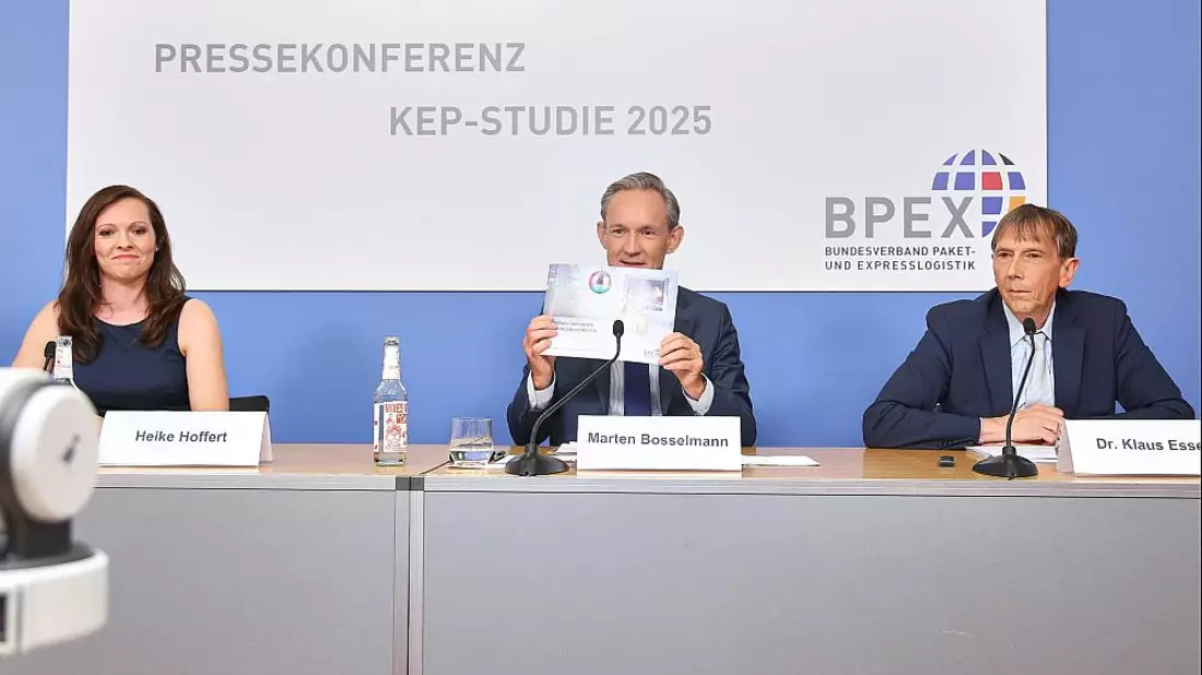 Pressekonferenz: Bundesverband Paket- und Expresslogistik e. V. am 18.06.2025 - Bild: über dts Nachrichtenagentur