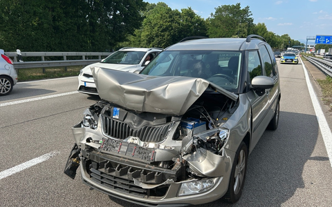 POL-VDMZ: Auffahrunfall auf der BAB63 mit einer verletzten Person - Foto: presseportal.de