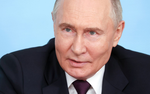 Der russische Präsident Wladimir Putin antwortet auf Fragen von Vertretern von Weltnachrichtenagenturen. (Archivbild) - Foto: Valentina Pevtsova/Pool Sputnik Kremlin/AP/dpa