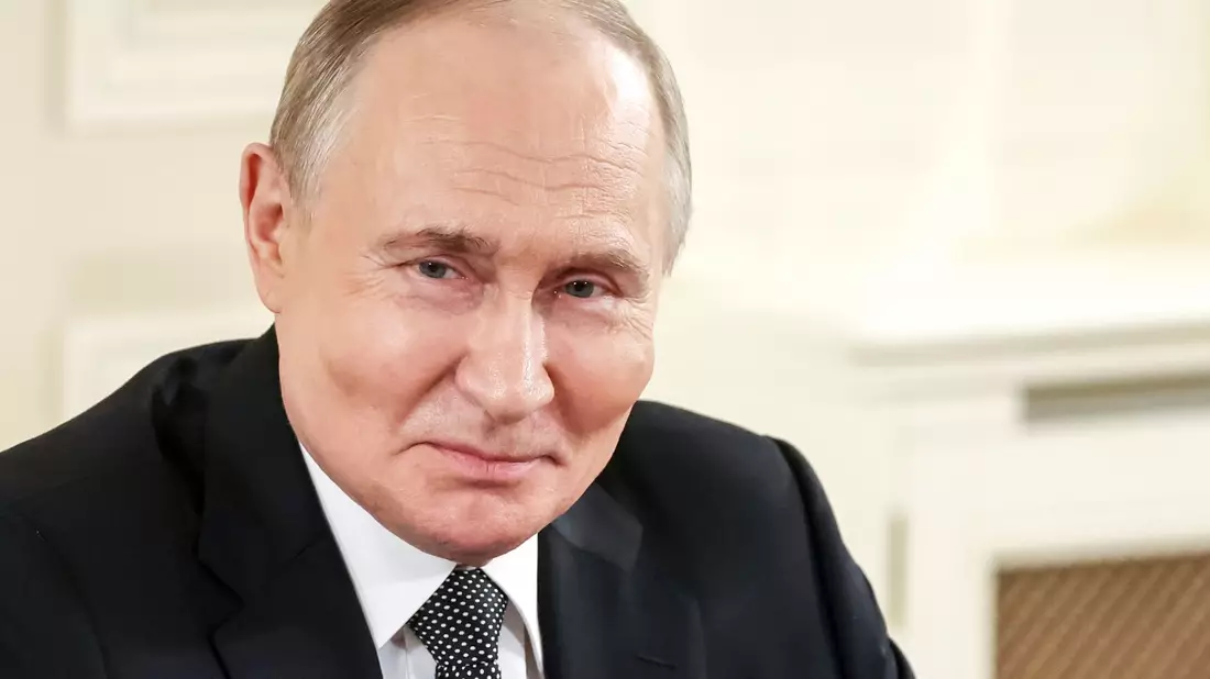 Auch die Deutsche Presse-Agentur war bei dem Treffen mit dem Kremlchef vertreten.  - Bild: Vyacheslav Prokofyev/Pool Sputnik Kremlin/AP/dpa