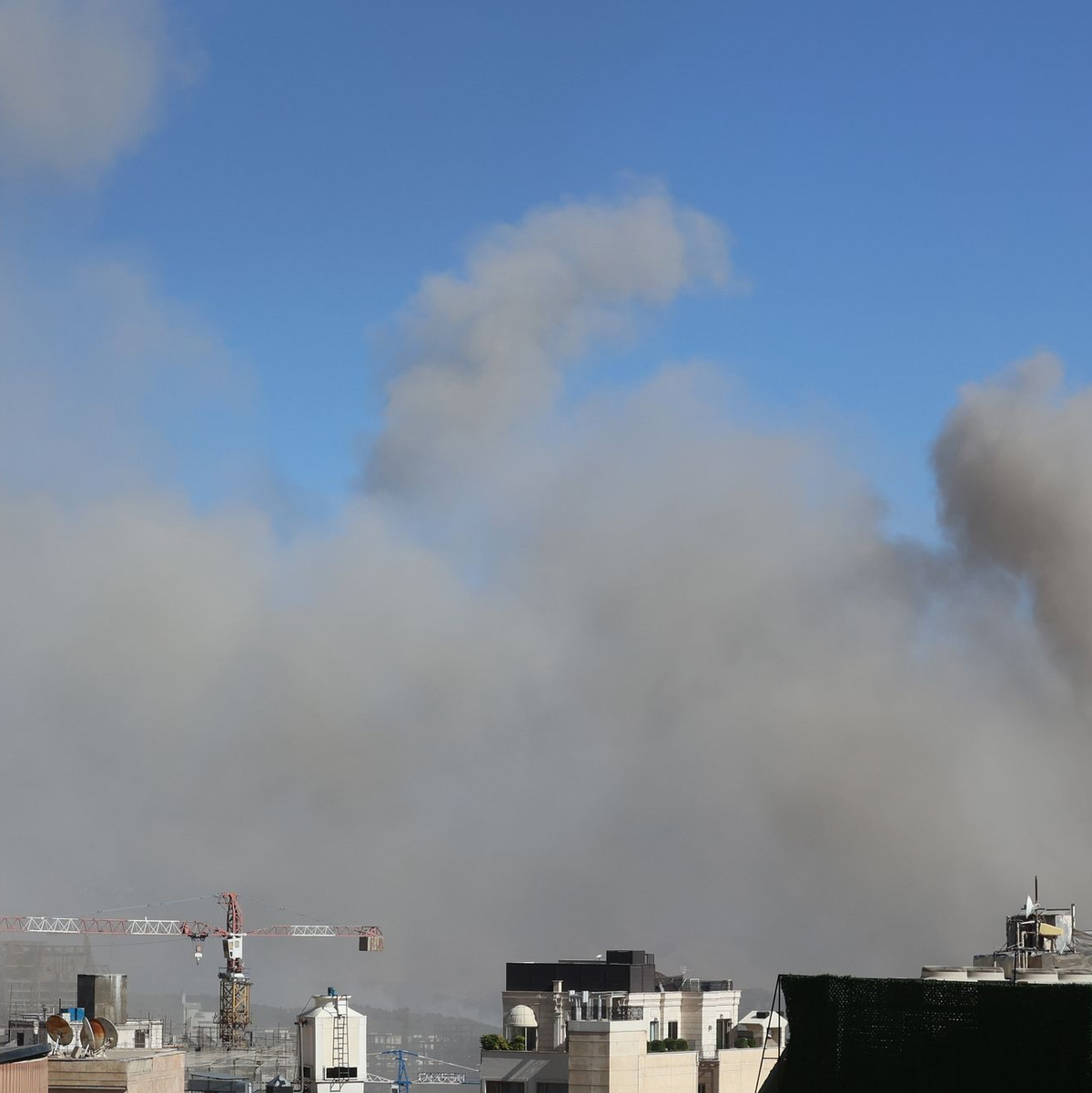 Die israelische Luftwaffe griff erneut Ziele im Iran an.  - Foto: Str./dpa