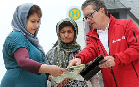 Menschen auf der Flucht: Johanniter stehen fest an der Seite der Menschen / Unterstützung in Deutschland und weltweit - Foto: presseportal.de