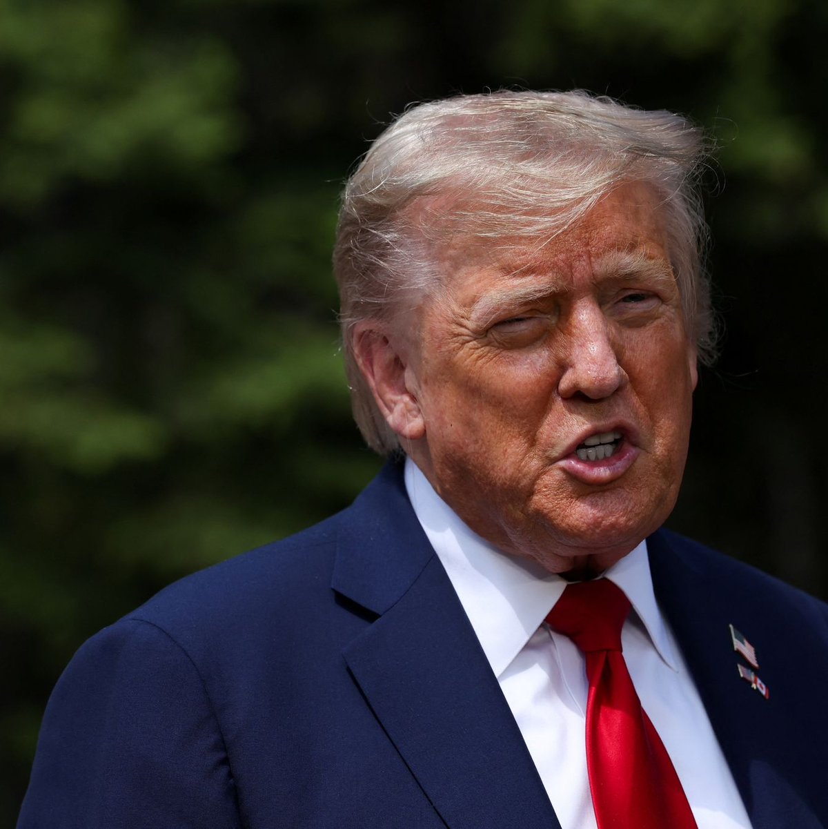 Trump will bald eine Entscheidung treffen. (Archivbild) - Foto: Suzanne Plunkett/PA Wire/dpa