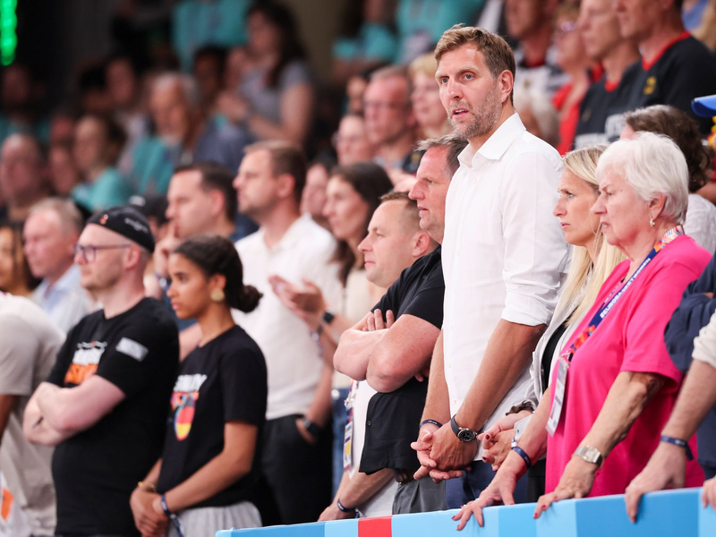 Leonie Fiebich und die deutschen Basketballerinnen feierten einen tollen EM-Start. - Foto: Christian Charisius/dpa