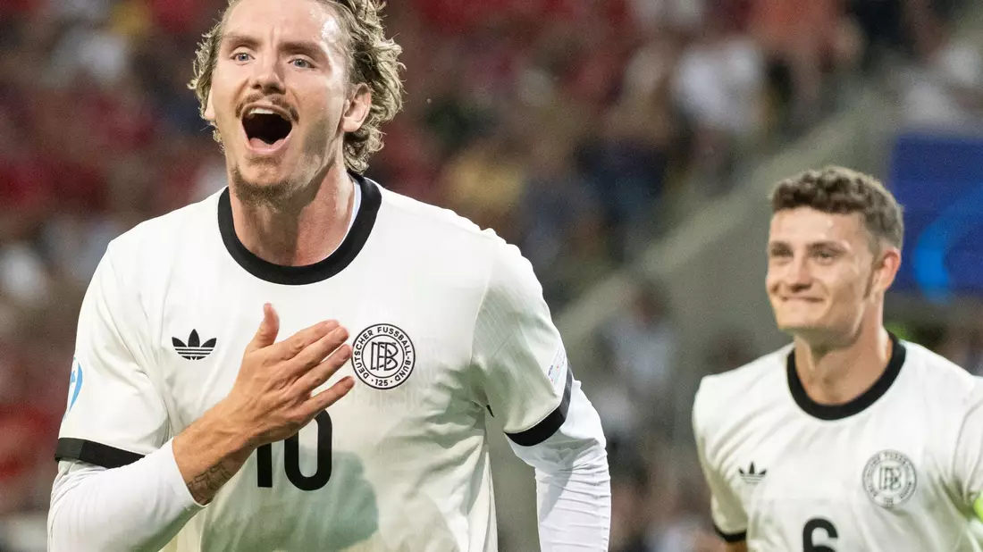 Nick Woltemade trumpft gerade bei der U21-EM auf. - Bild: Martin Baumann/TASR/dpa