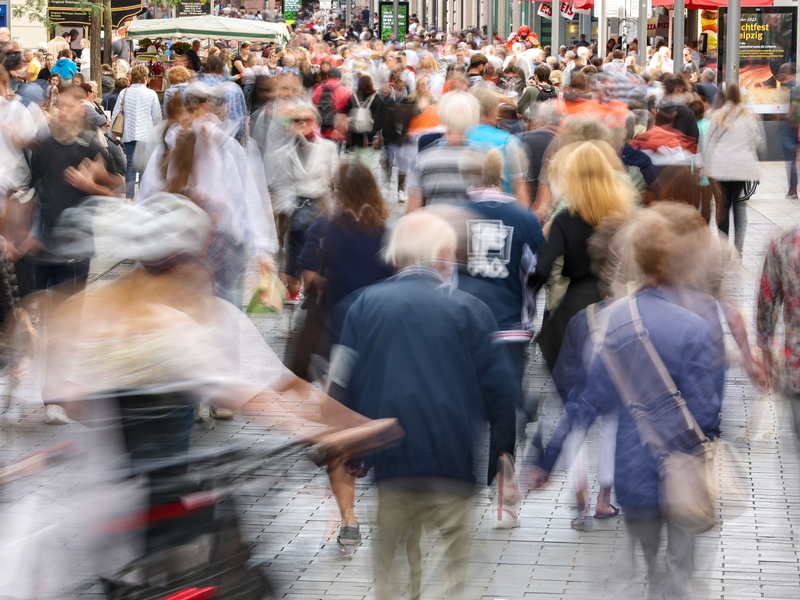 Vergangenes Jahr gab es ein Bevölkerungswachstum in Deutschland, das auf einem Wanderungsüberschuss beruht. (Symbolbild) - Foto: Jan Woitas/dpa