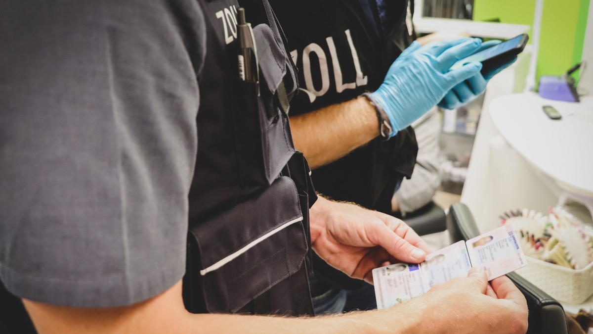 HZA-MS: Zoll beendet Beauty-Behandlung / Illegale Beschäftigung in Nagelstudio im Kreis Borken endet mit Strafverfahren - Foto: presseportal.de