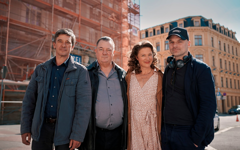 Drehstart zum Finale der MDR-Polizeiruf 110-Trilogie aus Halle: Koitzsch und Lehmann ermitteln noch einmal an der Saale - Foto: presseportal.de